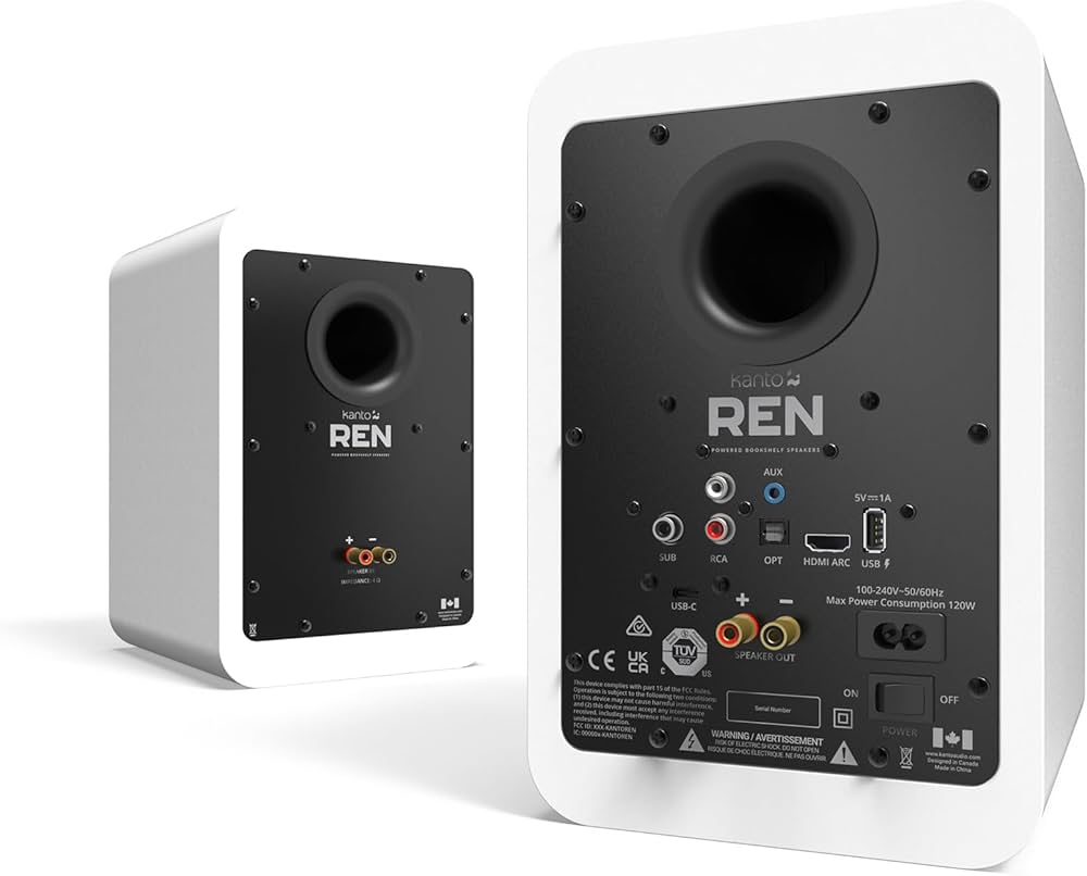 Amazon.co.jp: 【国内正規品】Kanto アクティブスピーカーシステム REN