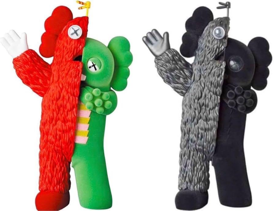 Amazon.co.jp: カウズ メディコムトイ カウズ フィギュア ガチャピン