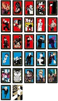 Amazon.co.jp: 呪術廻戦 箔押しトランプ 箔押しBOX付き キャラクターズ