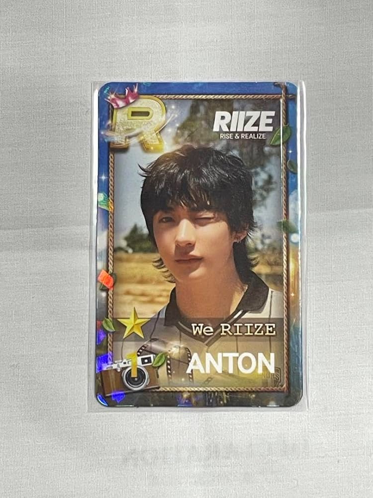 RIIZE KCON サウジアラビア 2023 MD 特典 アントン トレカ RIIZE KCON