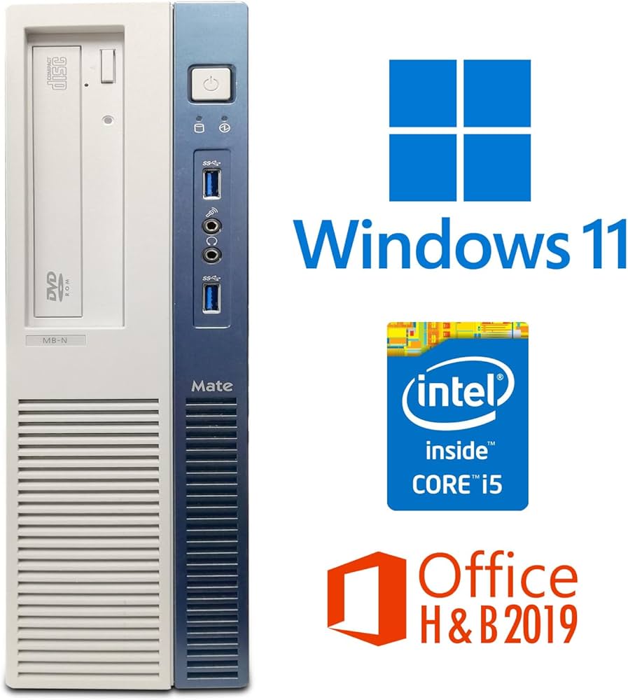 Amazon.co.jp: 【整備済み品】デスクトップPC Mate MK33/Win11 Pro/第4