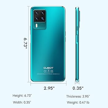 CUBOT X50 Smartphone 8GB 128GB, 6.67