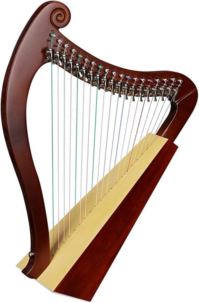 Amazon.co.jp: ZUOMU 15 弦竪琴ハープ 23 弦竪琴 19 音竪琴ハープ 携帯