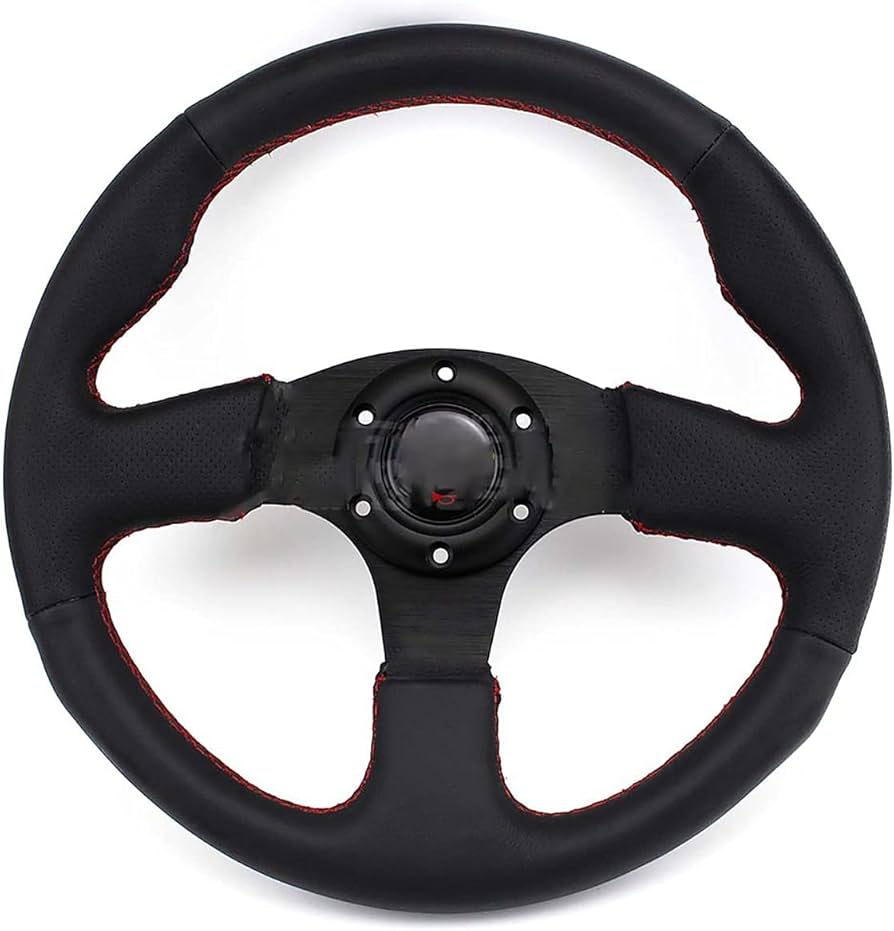 Amazon.co.jp: ステアリング ハンドル 車の修正330mmレーシング