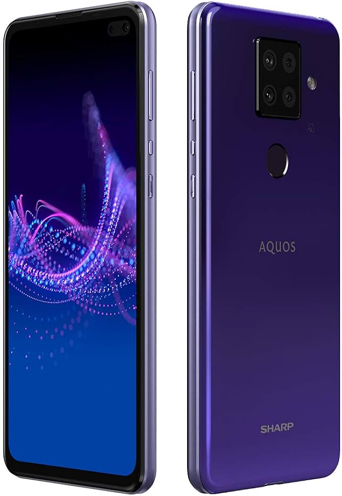 Amazon | SHARP SIMフリースマホ AQUOS sense4 plus パープル