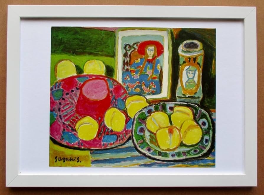 鈴木信太郎水彩画【静物】