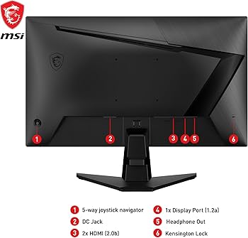 Amazon.com: msi G255F 25-inch 1920 x 1080 (FHD) Computer Monitor