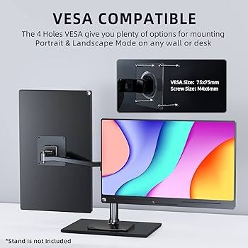 Amazon.com: UPERFECT Portable Monitor, 15.6