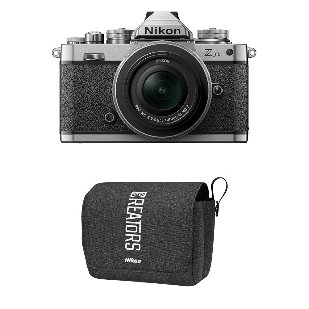 Nikon FE2 一眼レフカメラ シルバー+レンズ+ケース