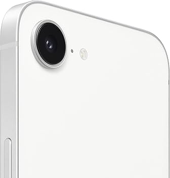 Amazon.com: Apple iPhone 16e, 128GB, eSIM, White for Cricket
