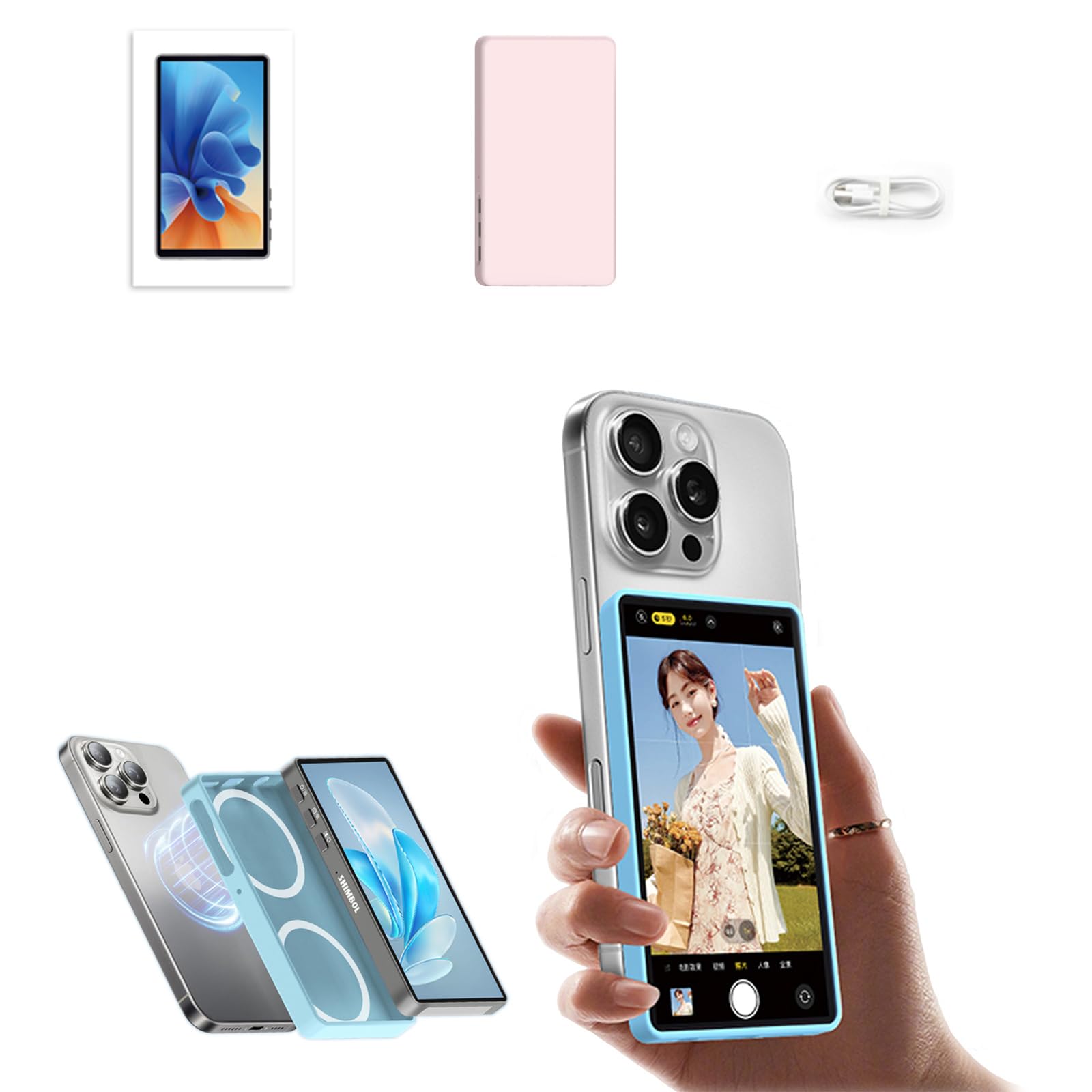 Amazon | Shimbol CP5 Lite 5インチ リアカメラ セルフィーモニター