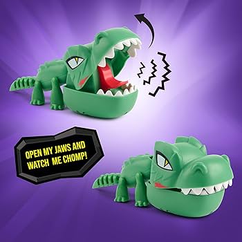 Amazon.com: Untamed Bite Club Crocodile, Chomp (Green), Biting