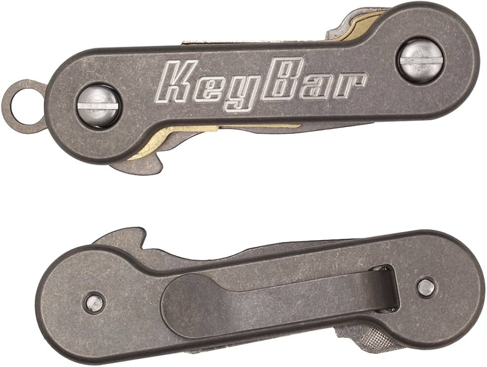 Amazon.co.jp: KeyBar ストーンウォッシュドチタン アメリカ製 キー