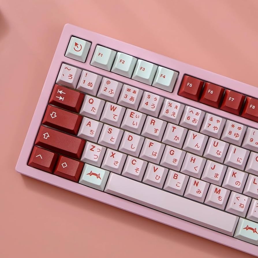 Amazon.com: PAKJEL Darling 02 Pink Keycap, Japanese Anime Cherry