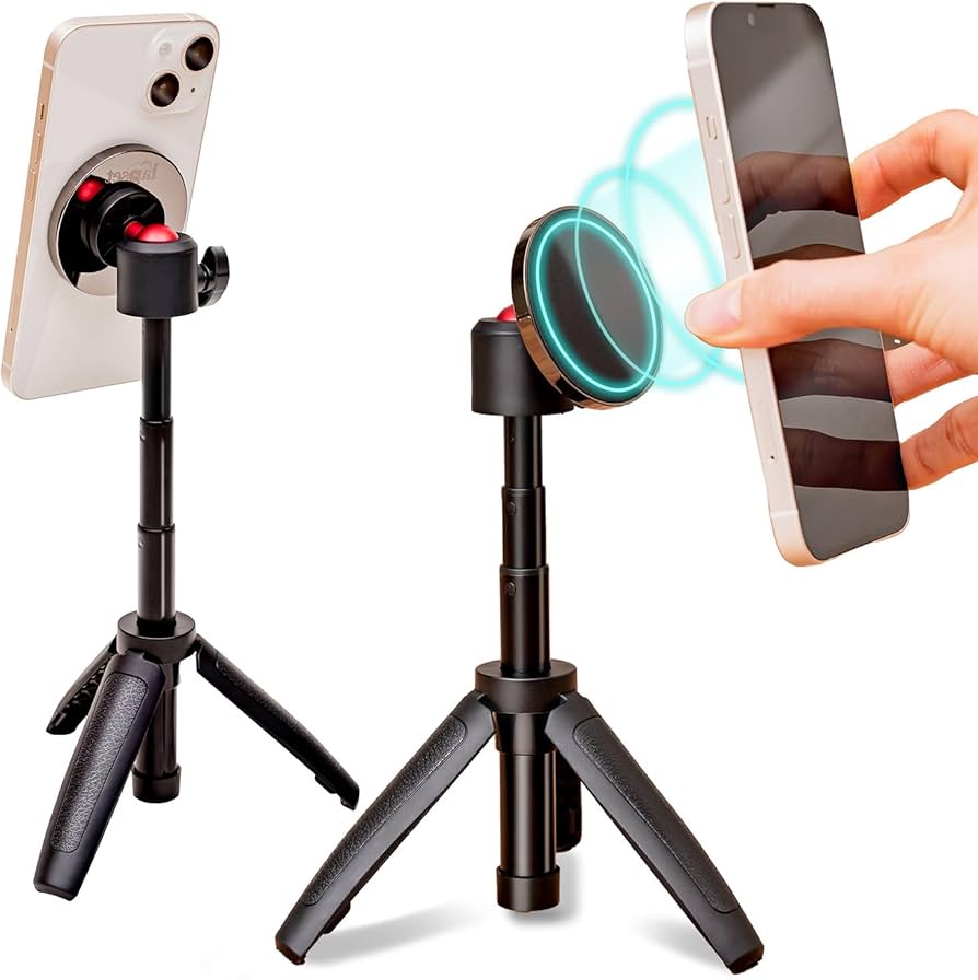 Amazon.co.jp: lapset 【ピタッと吸着】マグネット式 スマホスタンド