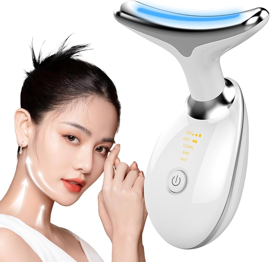 Amazon.co.jp: 美顔器リフトアップ 超音波振動 3in1 フェイシャル