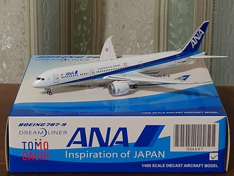 Amazon.co.jp: 1 400 JC WINGS ANA B787-9 現行塗装機 : おもちゃ