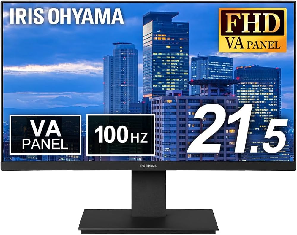 Amazon.co.jp: アイリスオーヤマ モニター 21インチ VAパネル 液晶
