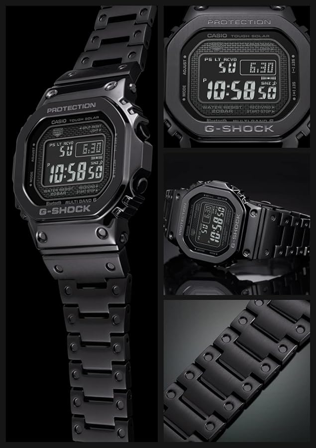 Amazon.com: G-Shock GMWB5000GD-1, Black, Strap : Clothing, Shoes