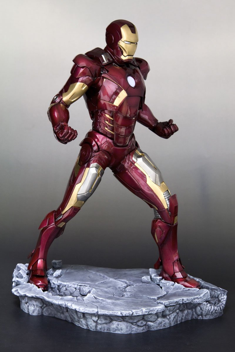 Amazon.co.jp: THE AVENGERS MOVIE ARTFX アイアンマン MARK VII (1/6