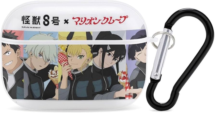 Amazon.co.jp: 怪獣8号 Airpods Pro2 ケース かわいい キャラクター