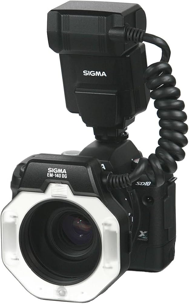 Amazon | SIGMA マクロフラッシュ ELECTORONIC FLASH MACRO EM-140 DG