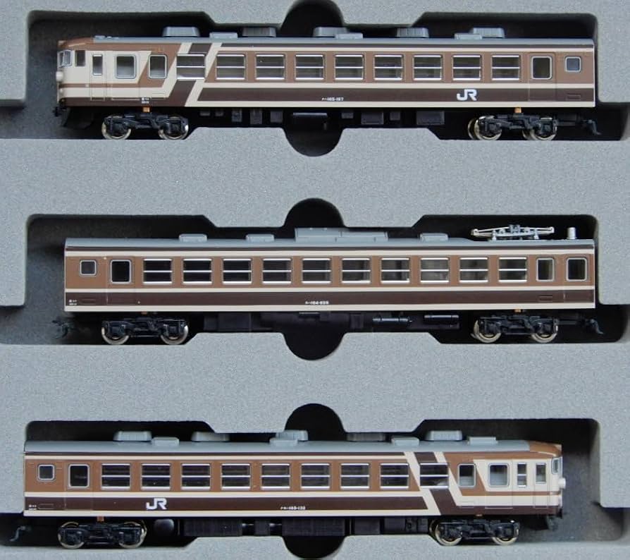 KATO 165系ムーンライト（ブラウン）3両セット 10-449 Amazon.co.jp