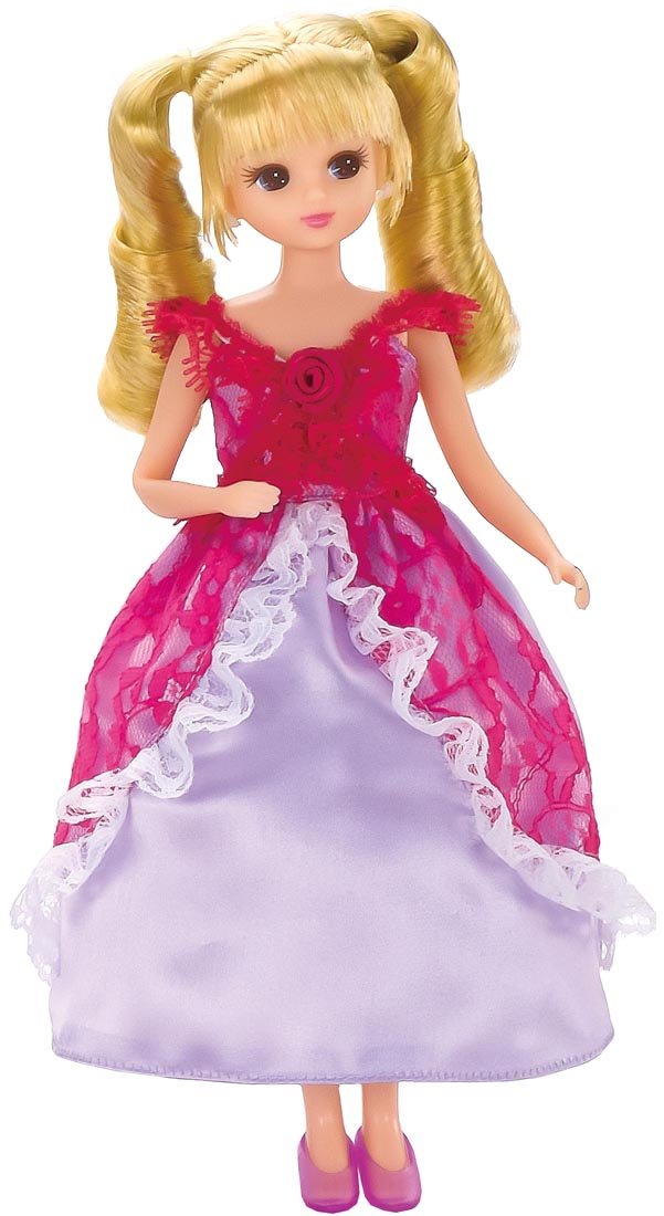 Amazon.co.jp: リカちゃん ドール LD-04 パーティードレス(ラベンダー