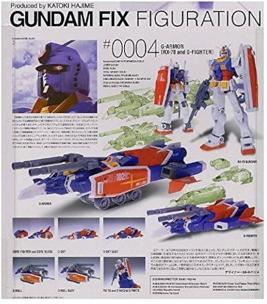 Amazon.co.jp: BANDAI GUNDAM FIX FIGURATION # 0004 Gアーマー : ホビー