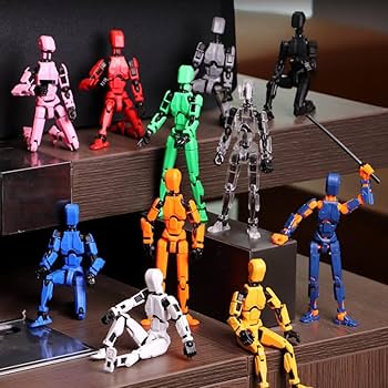 Amazon.co.jp: Titan13 ダミーロボット13、3Dプリントマルチジョイント
