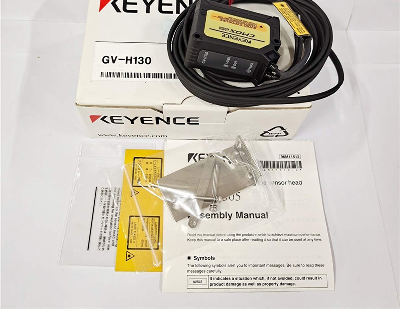 Amazon | CMOS レーザセンサ GV-H130 GV シリーズ センサヘッド 中距離