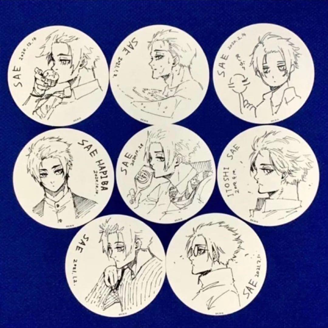 Amazon.co.jp: ブルーロック 原画展 コースター 糸師冴 コンプリート