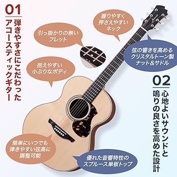 Amazon | James J-300AII アコースティックギター初心者12点セット