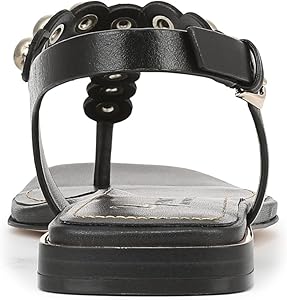 Amazon.com | Naturalizer Womens 27 Edit Nara Thong Sandals Black