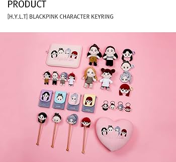 Amazon.co.jp: 【YG公式】[H.Y.L.T] BLACKPINK CHARACTER KEYRING