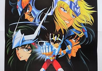 Amazon.co.jp: 聖闘士星矢 ポスター 当時物 劇場版 真紅の少年伝説 B2