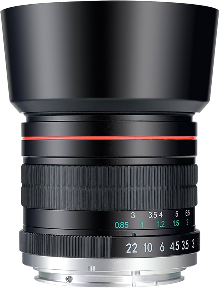 Amazon.com : 85mm f1.8 Portrait Lens EF/EF-S Mount Camera Lenses