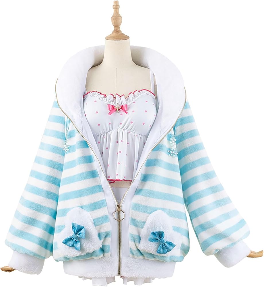 Amazon.co.jp: [milky time] ホロライブ 雪花ラミィ コスプレ