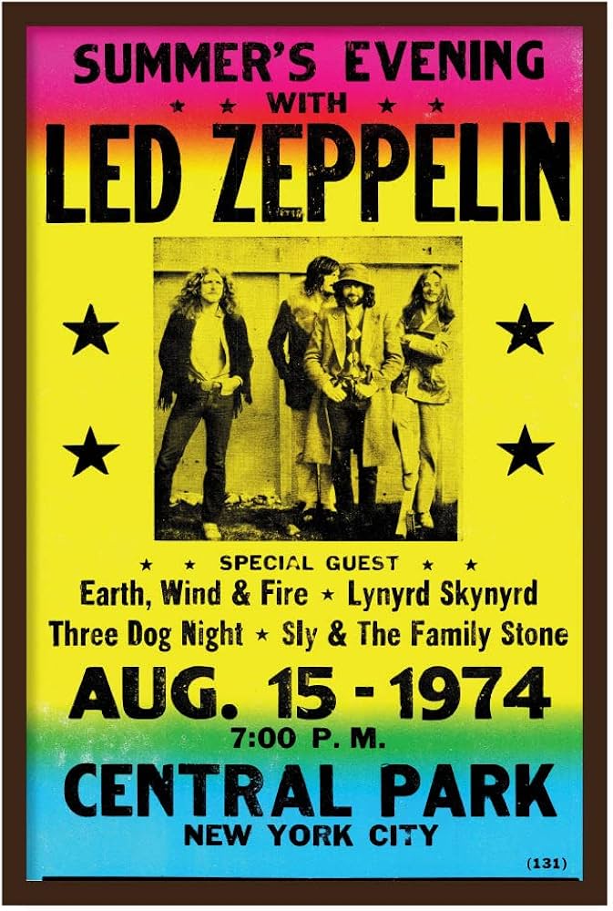 Amazon.com: Fresh Prints of CT Showprint Concert Poster Led