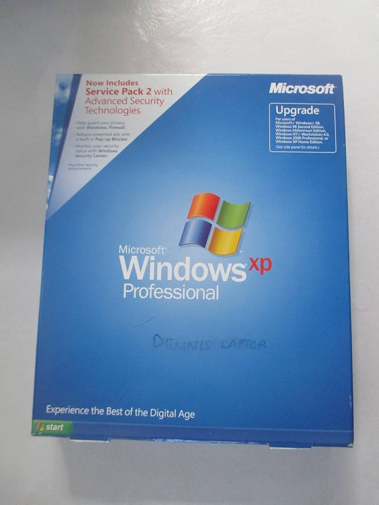 Amazon.com: Microsoft Windows XP Professional UPGRADE with SP2