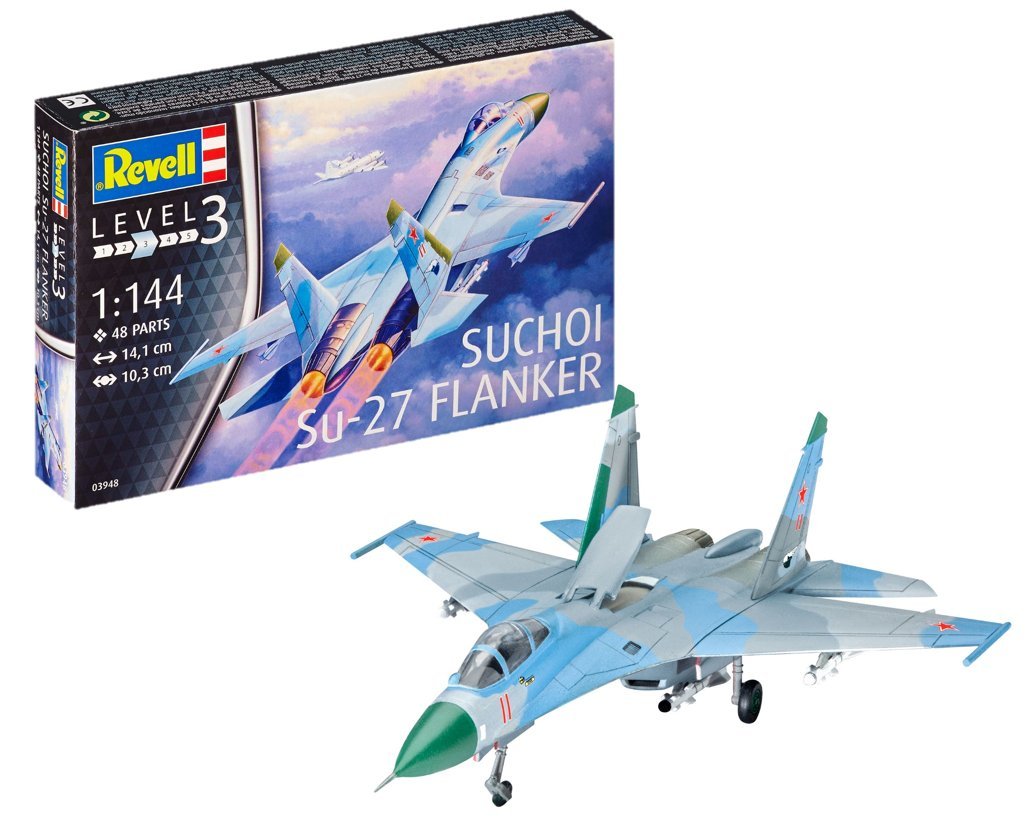 Amazon | ドイツレベル(Revell) 1/144 ロシア空軍 Su-27 フランカー