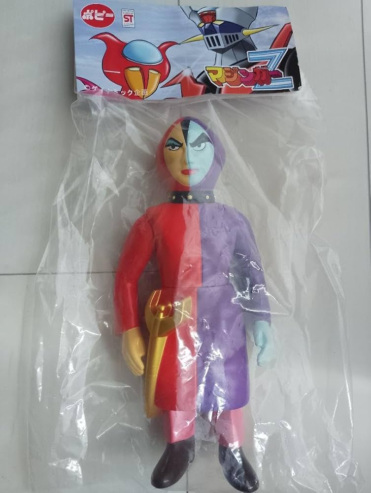 Amazon.co.jp: あしゅら男爵 マジンガーZ ソフビ 25cm 頭部分離 海外