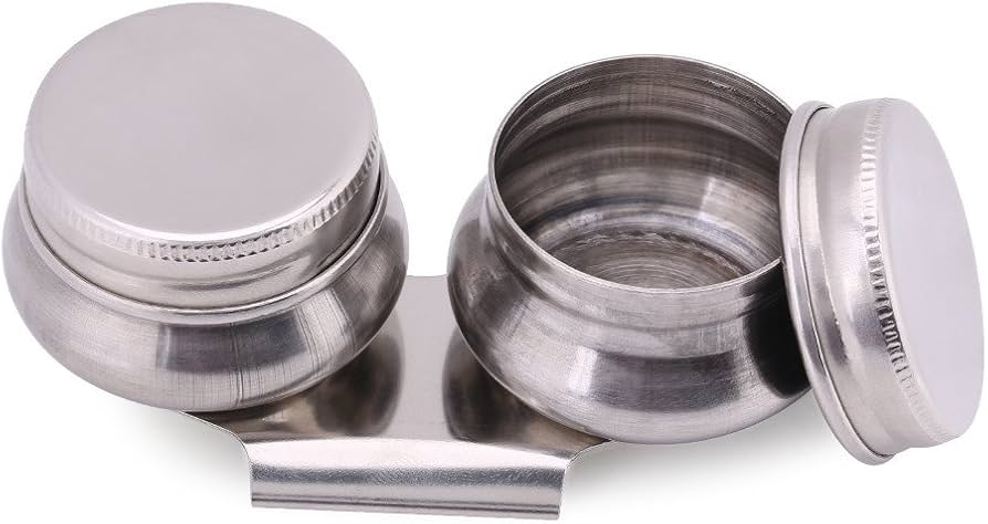 Amazon.co.jp: 油壷 油絵製作 溶剤容器 油絵 油彩 塗料皿 油供給