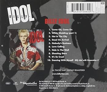 Billy Idol: Amazon.ie: CDs & Vinyl