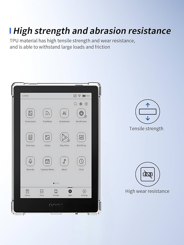 Amazon.com: for Onyx BOOX Go 6 e-Reader Case,Ultra-Thin Full