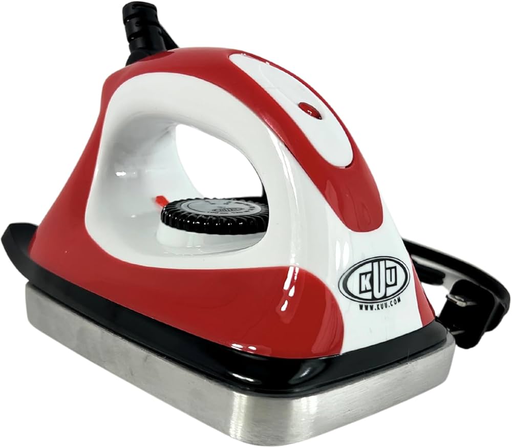 Amazon | KUU スキー スノーボード ワックスアイロン - 赤と白のスキー