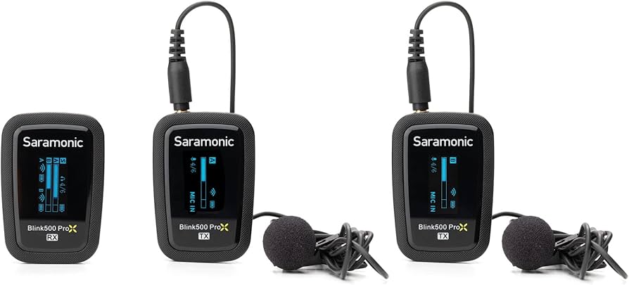 Amazon.com: Saramonic Blink 500 Pro X B2 2-Person Wireless 2.4GHz