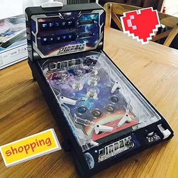 Amazon.co.jp: スペースピンボールゲーム機 42x24.5x27cm ミニ