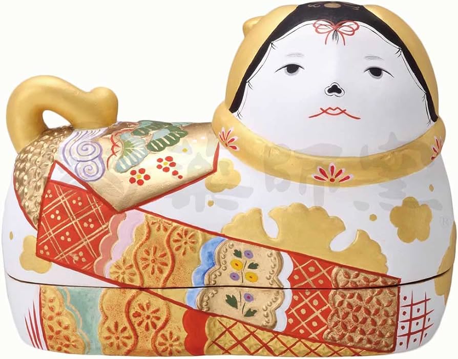 Amazon.co.jp: ひな祭り 置物 小物入れ 犬箱/須はら錦彩犬筥（大・左