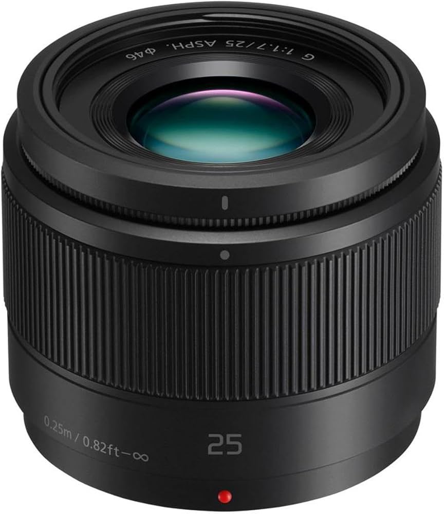 Amazon.com : Panasonic LUMIX G Lens, 25mm, F1.7 ASPH, Mirrorless